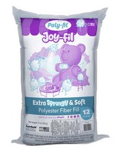 Poly-Fil Joy-Fil Luxury Fiber Fill, Super Soft and Silky-Smooth Pillow Stuffing