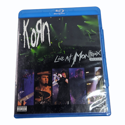 2004 Korn Live At Montreux Jazz Festival Blu-Ray - pre-owned, good