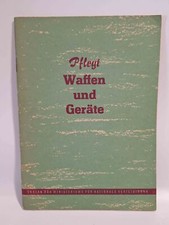 Pflegt Waffen und Ger&auml;te Dolling NVA DDR Vorschrift Nationale Verteidigung