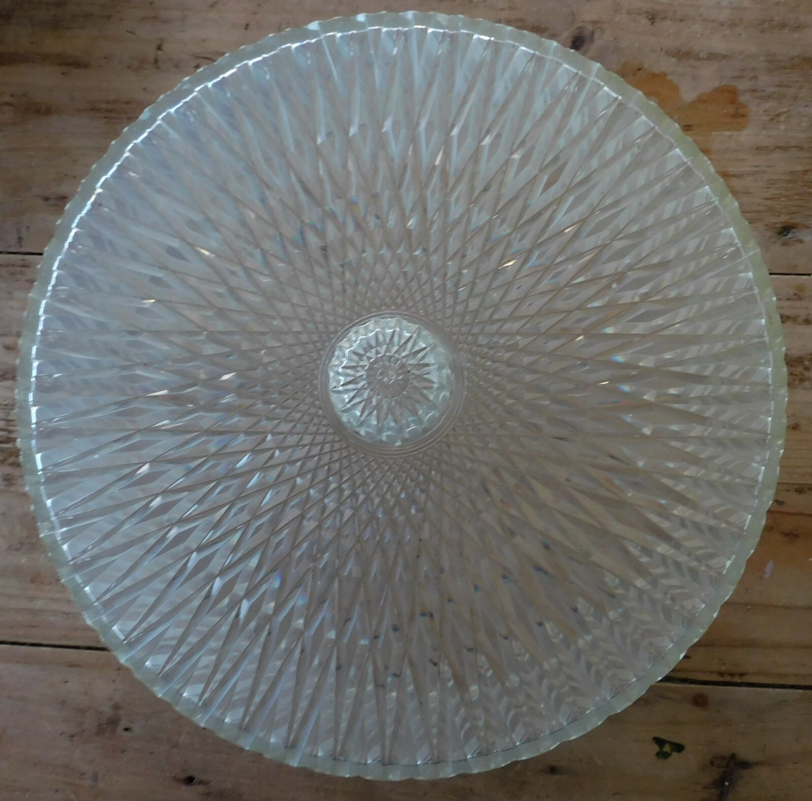 VINTAGE 1950s Lucite Plastic Cake Plate with Cover eBay