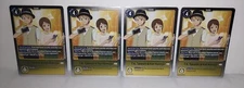 Digimon TCG BT6 - T.K. Takaishi & Kari Kamiya BT6-089 R x4- Playset Rare Yellow