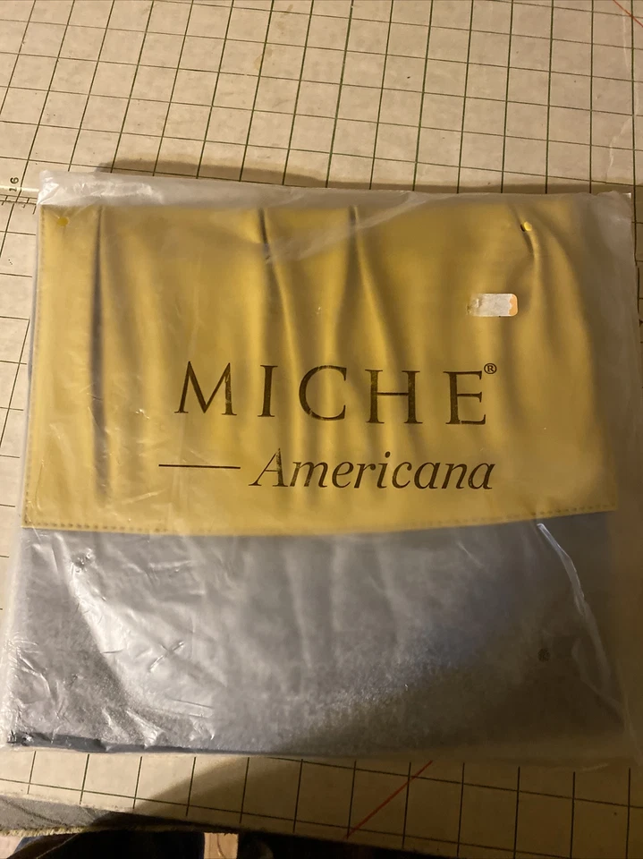 Nuevo Miche Retirado Clásico Shell Margarita Amarillo #1163 Solo Cubierta Foto 3 de 4