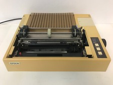 RARE VINTAGE EPSON JX-80 PRINTER NARROW CARRIAGE 80 COL