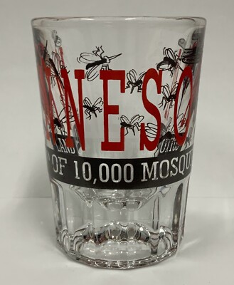 Minnesota Land of 10,000 Mosquitoes Shot Glass