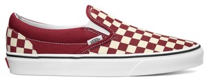 Nuevo Sin Caja Para Hombre Vans Tablero De Damas Slip-on Rumba Rojo  VN0A38F7VLW Talla 12 | eBay