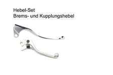 Kupplungshebel + Bremshebel geschmiedet Silber f&uuml;r Yamaha WR 426 F 2001-2002