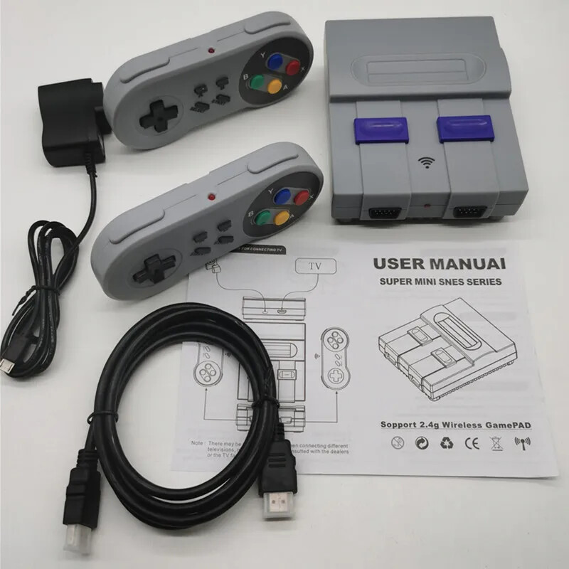 Game controller, featuring 821 classic games, high-definition video game console