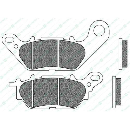 Newfren BT1 Front Ceramic Brake Pads to fit Yamaha YBR 125 2006-2012 - Picture 2 of 2