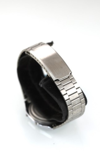 Timex Watch Men Silver Plastic Stainless Steel Water Res Day Date Battery Quartz - Picture 2 of 6