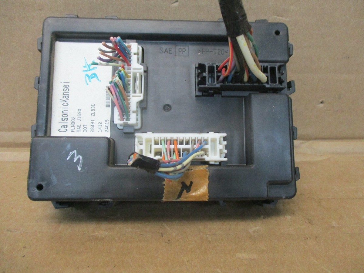試し 2009-11 Nissan Xterra Frontier BCM Body Control Module 284b1