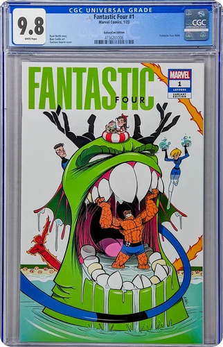 Fantastic Four #1 Marvel Comics Galaxycon Exclusive CGC Universal Grade 9.8