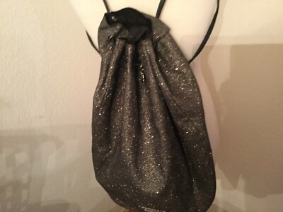 VICTORIA SECRET GLITTER DRAWSTRING BACKPACK / PURSE | eBay display picture 2