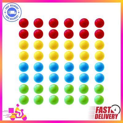 48Pcs Game Replacement Marbles Balls Compatible with Hungry Hungry Hippos