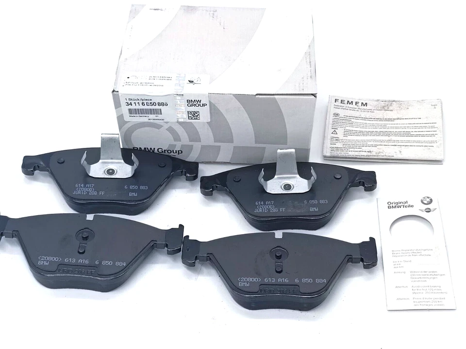 ORIGINAL BMW Bremsbeläge vorn F10 LCI 530d 530dx 535d 535i 535iX 6850886 Neu