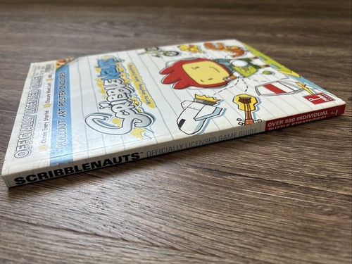 2009 Nintendo DS ScribbleNauts Strategy Game Guide w/ Poster Prima Games - T202 - Picture 4 of 5