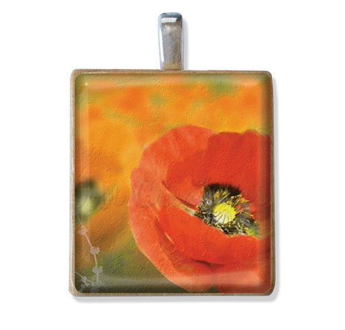 Flower Designs Scrabble Tile Pendants - BUY 2 or MORE, GET 1 FREE NECKLACE - Picture 23 of 41