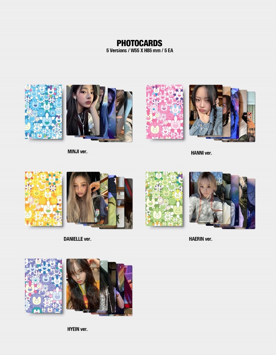 NewJeans Album Supernatural NJ X MURAKAMI Cross Bag Ver. CD+