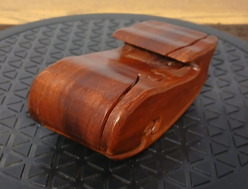 Vintage Handcrafted Wood 4 Pc. Whale Shaped Puzzle Storage Trinket Box ~ Nice - Picture 5 of 11