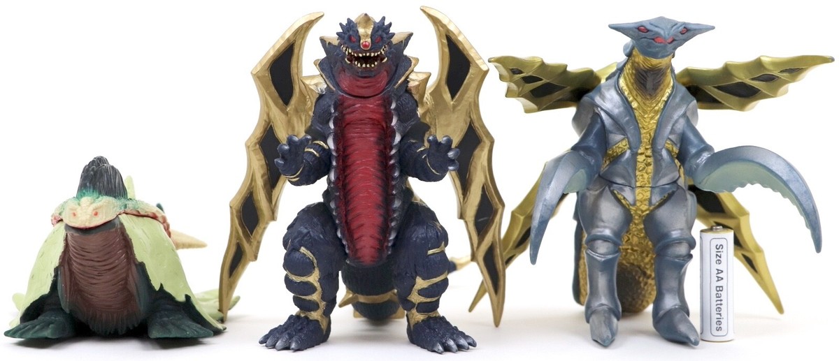 Ultra Monster Ultraman Kaiju SUKYURA・KING OF MONS・BASILIS Sofvi