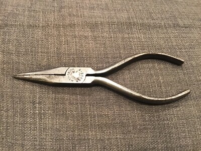 Vintage H.Boker Needle Nose Pliers With Side Cutter 5332-6 USA   Nice!