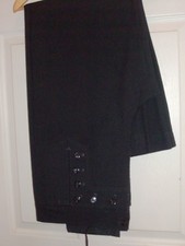 U.S.NAVY MILITARY MEN'S UNIFORM WOOL 13 Button CRACKER JACK Pants use pull down