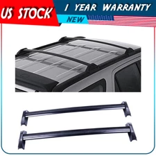 2x For Honda CR-V 2006 Roof Rack Cross Bar Top Luggage Carrier Bar Black Pair
