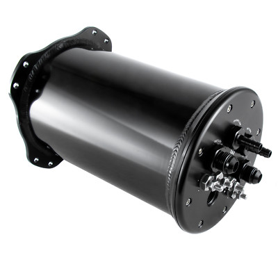 Fuel Surge Tank For Single or 2.6L Dual 39-40mm Pumps 8AN Ports