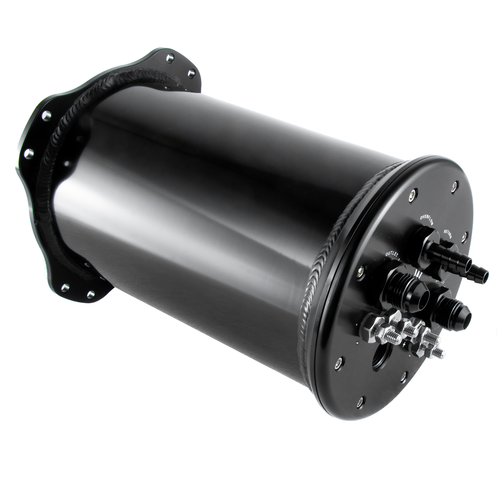 2.8L Fuel Surge Tank For Single or 2.6L Dual 3940mm Pumps 8AN Ports eBay