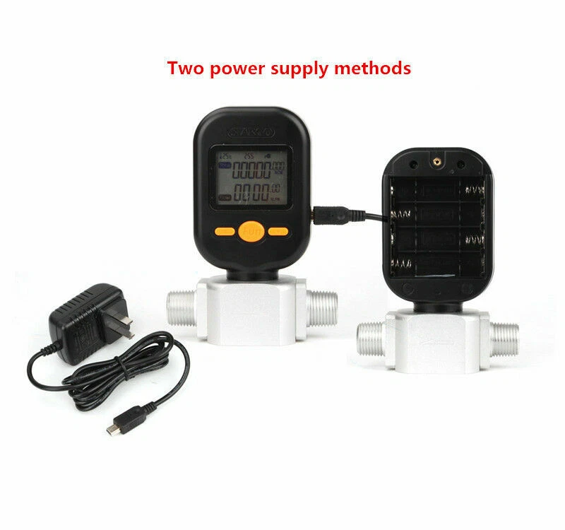 Protable MF5712 200L/min Professional Digital Gas Air Nitrogen Oxygen Flow Meter - Image 3 of 4