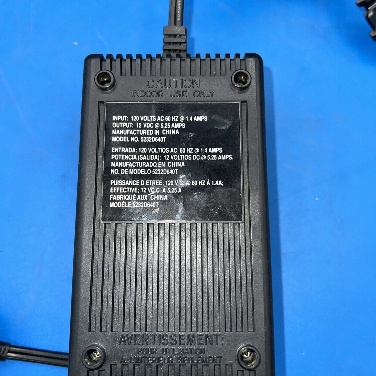 Coleman Power Supply 120V AC to 12V DC Adapter - 5232E640T for