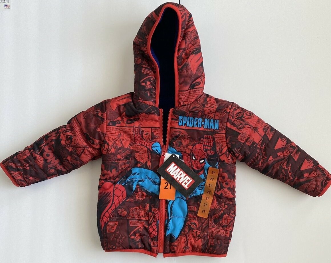 Marvel Reversible Hooded Spider-Man 