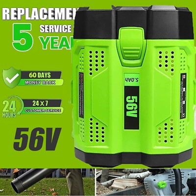 5.0Ah Upgraded Battery for EGO 56V Compatible with Power 56V EGO Power+ Tools