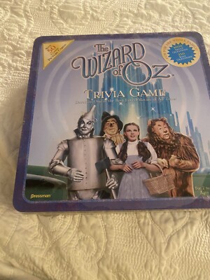 The Wizard of Oz Trivia Game NEW #4060 Vintage 1999
