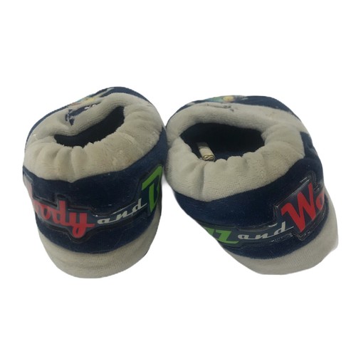 Slippers Toy Story Buzz Lightyear boys size 5-6, fabric - Picture 3 of 5