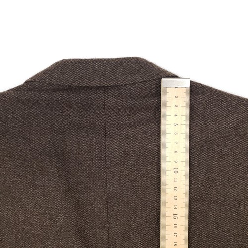 Polo Ralph Lauren Wool Sport Coat 42R 52 Large Brown Tweed Blazer Jacket Tag 44 - Picture 13 of 18