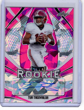 TUA TAGOVAILOA 2020 LEAF METAL MULTI-SPORT ROOKIE AUTO /7