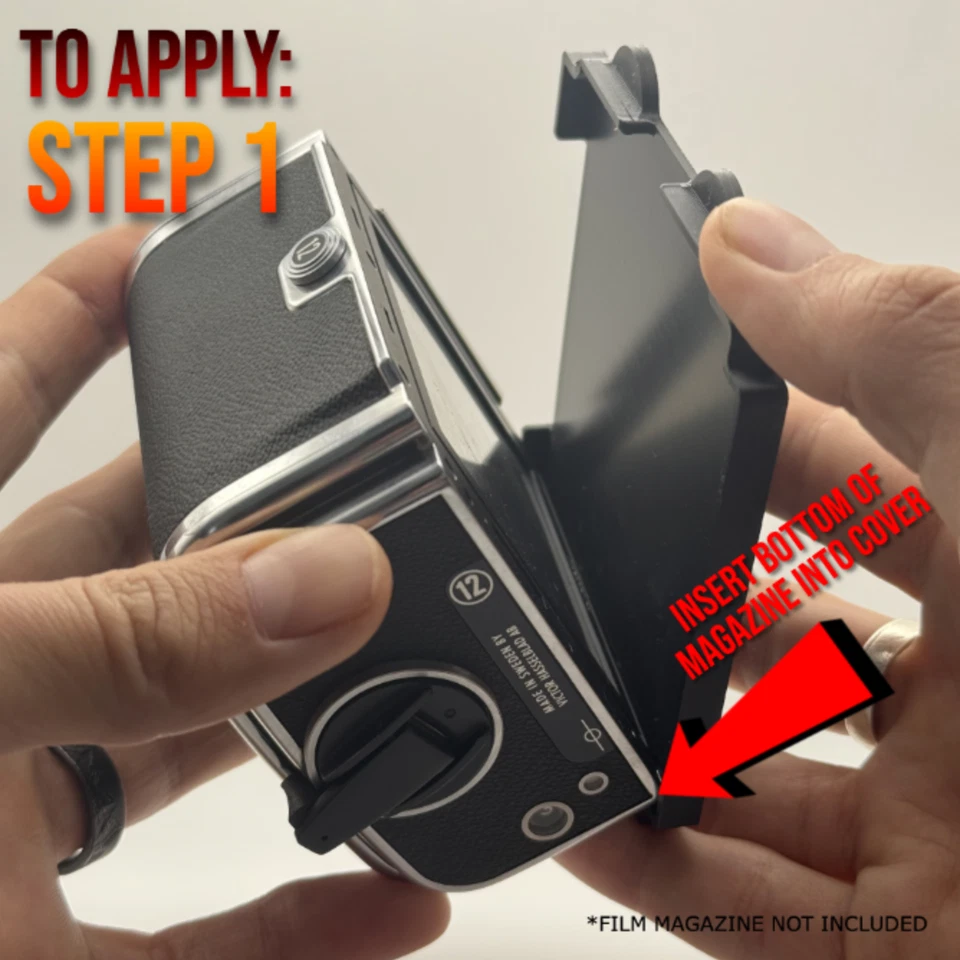 Hasselblad 500 V Film Back Magazine Plastic Protective Cover | A12 A16 A24 E12  - Image 2 of 4