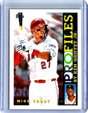 2026 Topps #TP-2 Mike Trout Topps Profiles