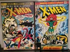 Marvel Comics Wood Wall Art X-MEN 2x LOT - 13" x 19" Wall Decor Vintage Comics