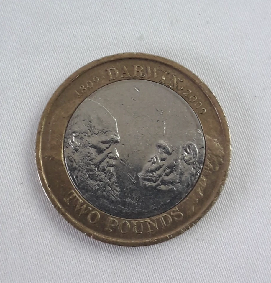 9Pcs Rare Two Pound Coin Collection Tercentenary Mary Rose Underground Darwin F2 - Image 3 of 4