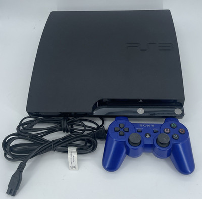 Sony PlayStation 3 PS3 Slim Console 120GB (CECH-2001A) With Controller & Cables