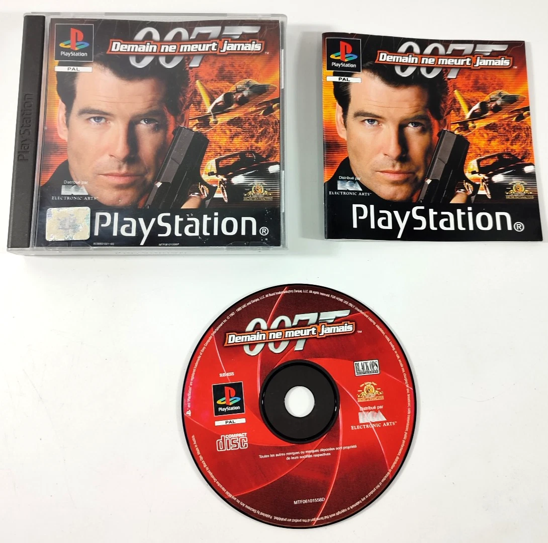 Notice Originale PS1 Pour Jeu 007 - Sony PlayStation 1 - Bon état