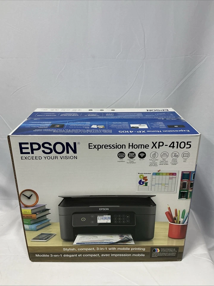 Epson Expression Home XP-4105 All-In-One Inkjet Printer - Image 2 of 4