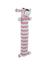 Mulitpet Loofa Spring 12" Squeaky Dog Toy. Multicolored. Price Ea. New.