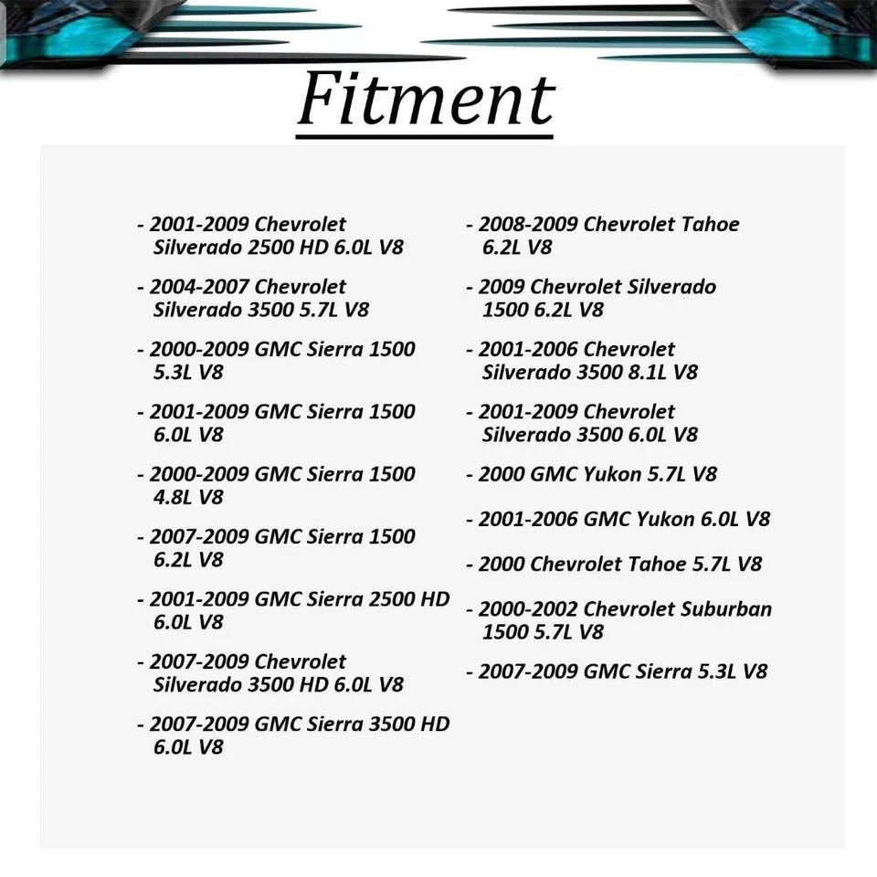 Conector de manguera de calefacción HVAC para GMC Sierra 1500 HD 2001-2006 6,0 L Foto 3 de 4