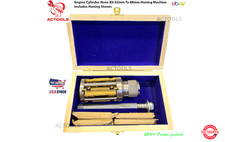 Cylinder Engine Hone Kit 62mm-88mm Honing Machine 3x516x516 Honing Stones