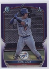 2023 Bowman Chrome Prospects Purple Refractor 80/250 Jesus Galiz #BCP-187 g1k