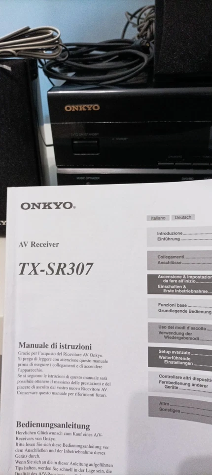 amplificatore onkyo TX-SR 307 - Immagine 4 di 4