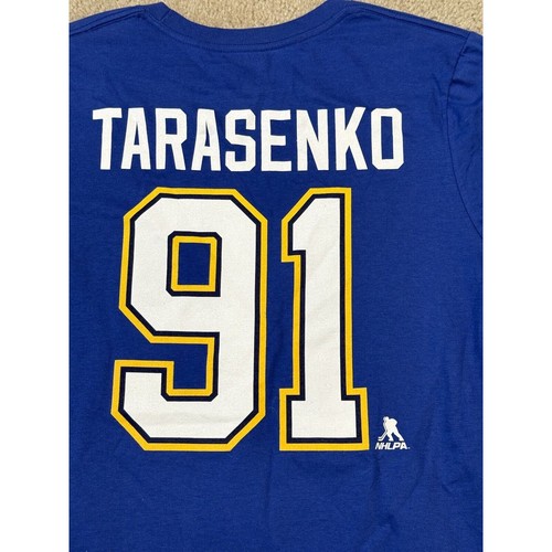 St. Louis Blues Tarasenko #91 Tampa Bay Lightning Shirt Youth X-Large 18/20 NEW - Picture 3 of 10