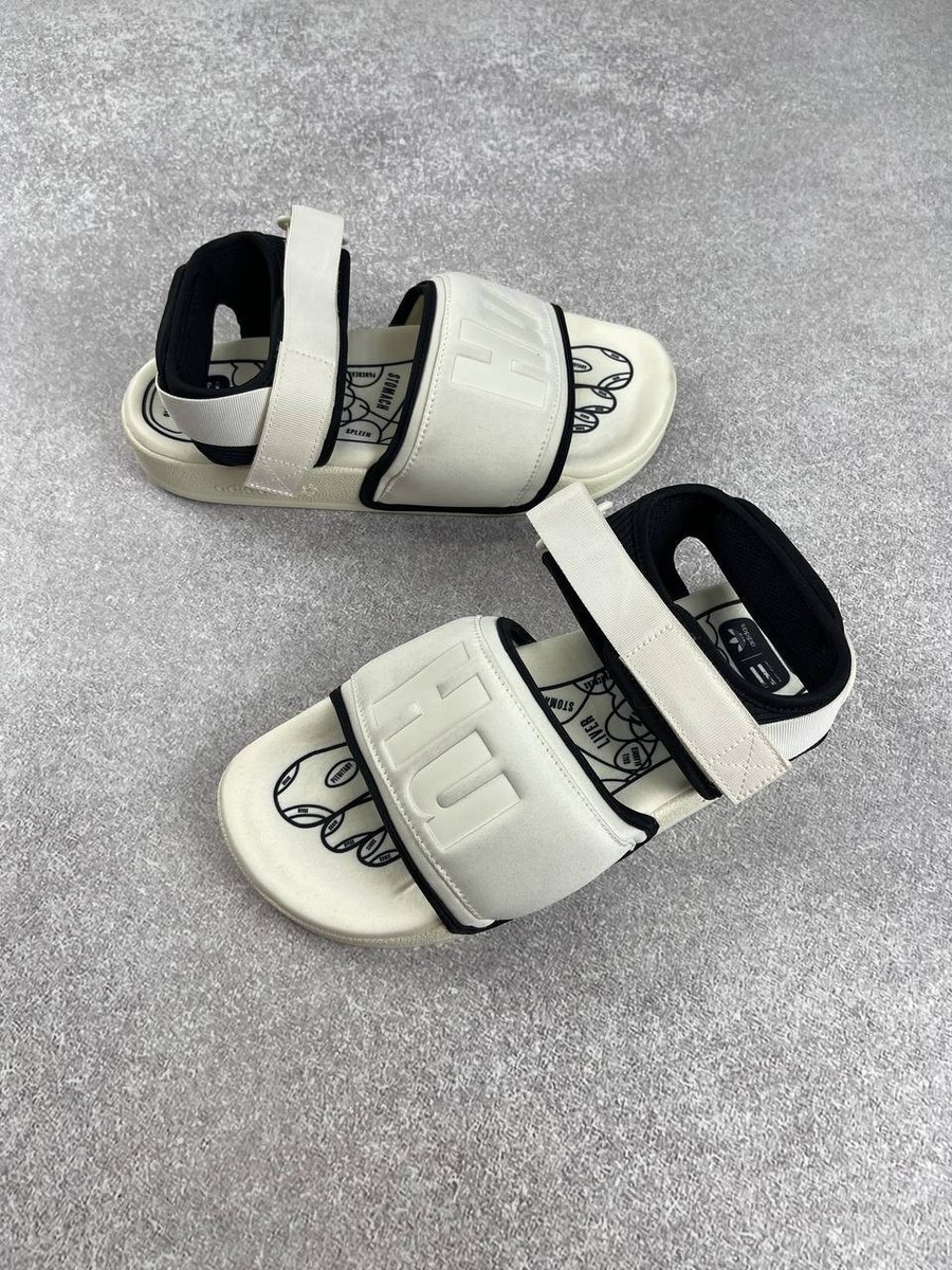 adidas human race slippers